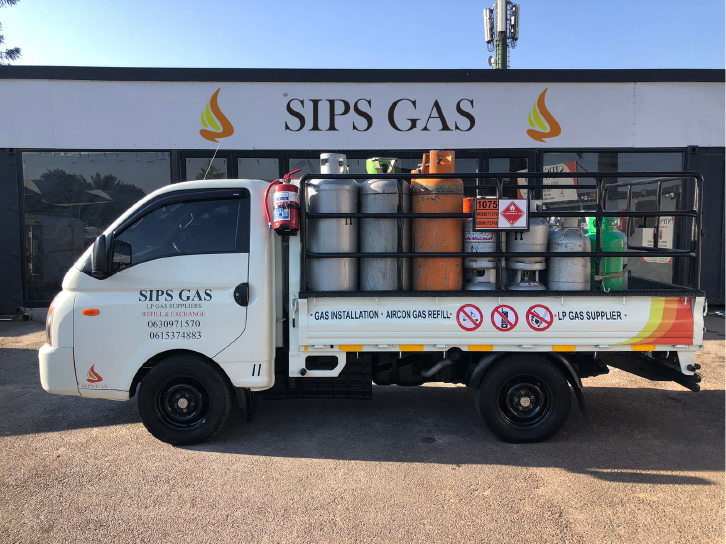 LP Gas Refills, Exchanges & Installations | Sips Gas | Free delivery